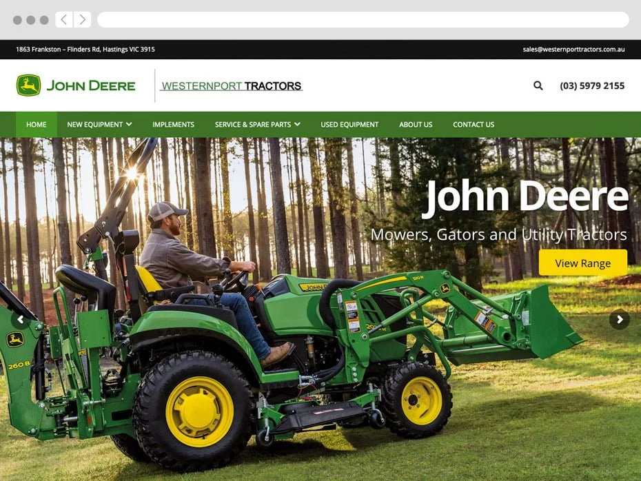 westernport tractors website
