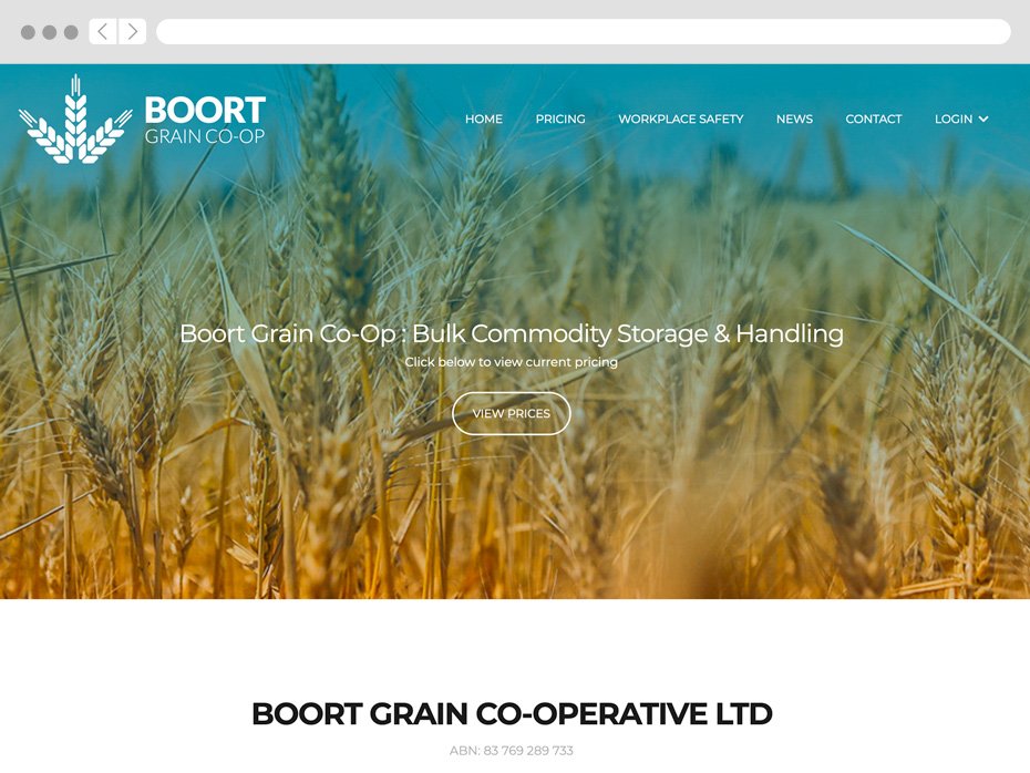Boort Co-op website