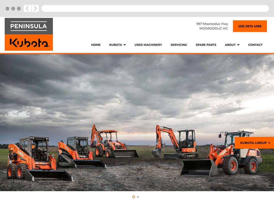 kubota website