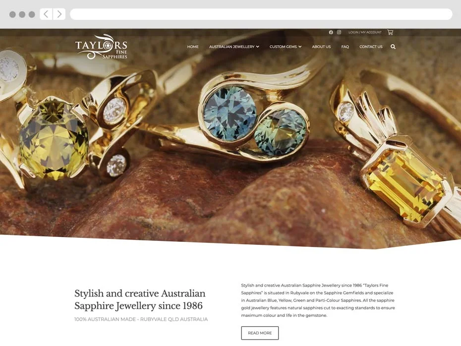 taylors sapphires website